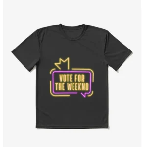 The Weeknd Black Vote for T-Shirt