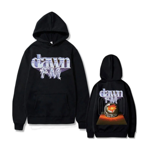 Black Dawn FM Chrome Title Pullover Hoodie