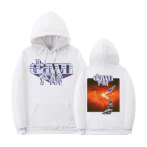 White Dawn FM Cover Pullovers Hoodie