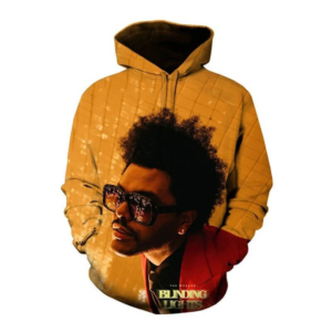 The Weeknd 3D Rapper Hiphop Print Hoodie