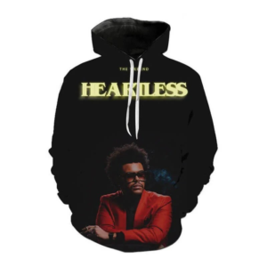 The Weeknd Singer Printed 3D Graphic Hoodie