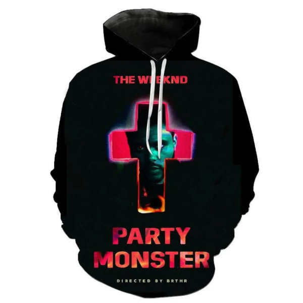 The Weeknd Singer Printed 3D New Hoodie