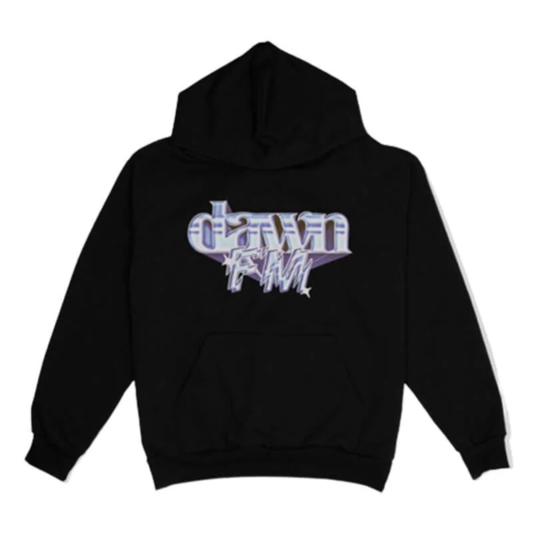 Dawn FM The Weekend Chrome Title Pullover Hoodie