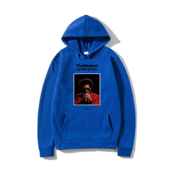 The Weeknd After Hours Blue Hoodie