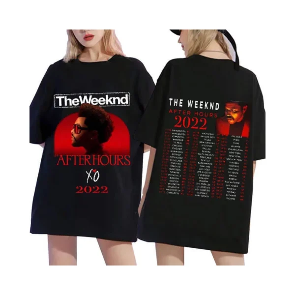 After Hours Weeknd Casual 2022 T-shirts