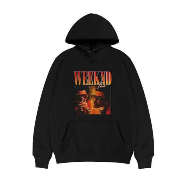 After Hours The Weeknd Face Logo Hoodie