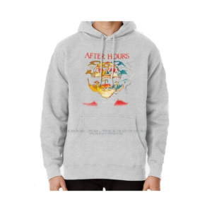 After Hours The Weeknd Men Grey Hoodie