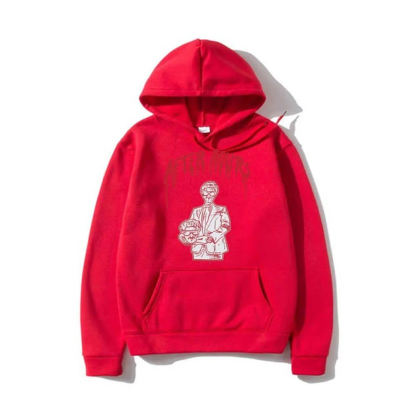 After Hours The Weeknd Red Vintage Hoodie