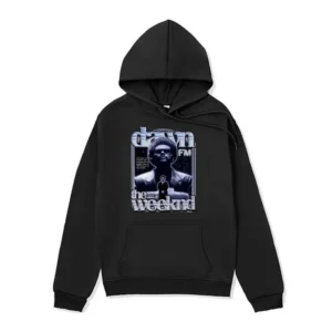 The Dawn Weeknd FM Black Hoodie