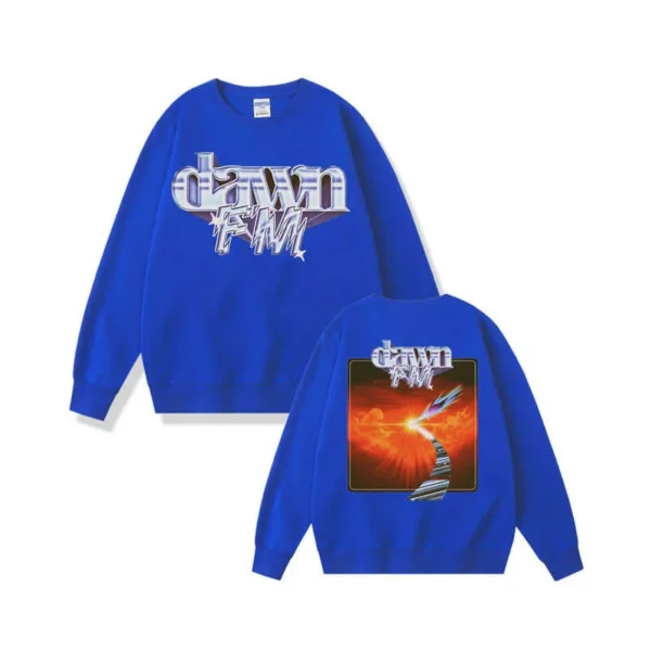 Dawn Fm The Weeknd Double Sided Sweatshirt