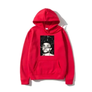 The Graphic Weeknd black Hoodie