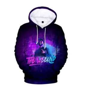 The Weeknd black Hoodie